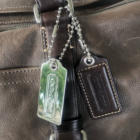 Coach All Leather Paddington Bag❗️ - Picture 5 of 16